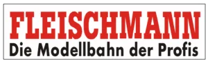 Logo Fleischmann modélisme ferroviaire professionnel