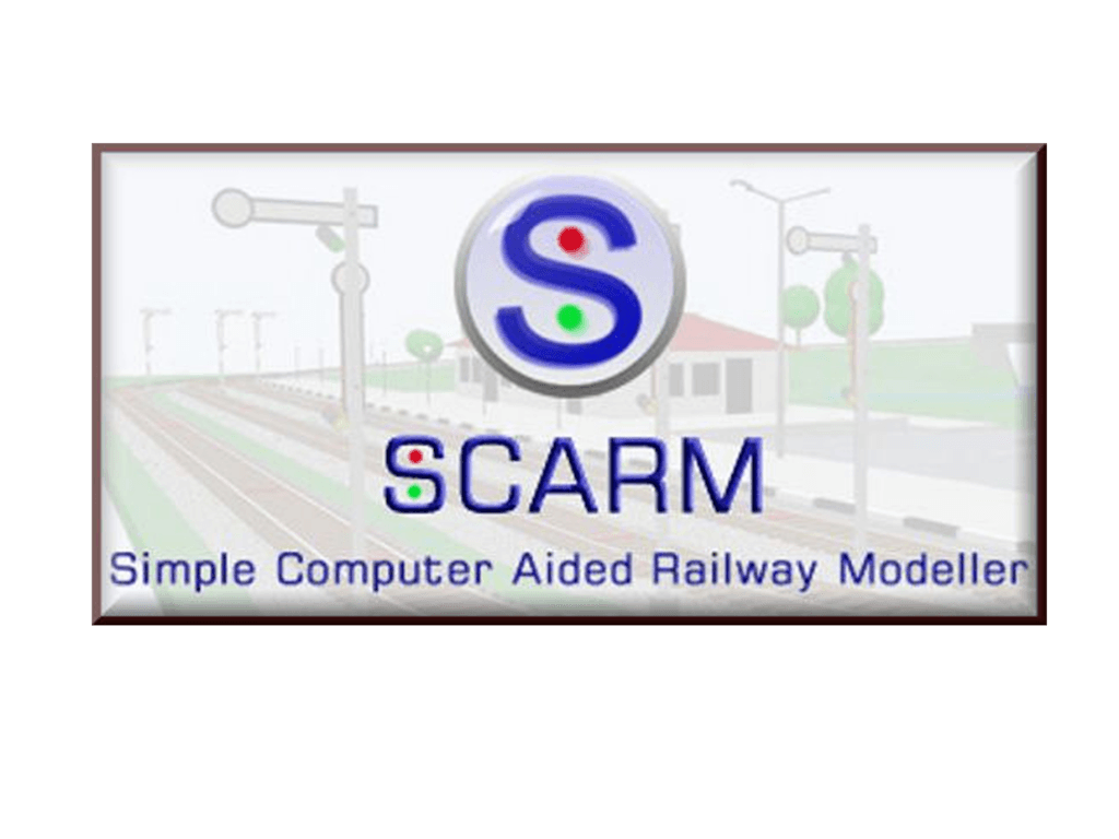 Logo SCARM logiciel modélisation ferroviaire informatisée