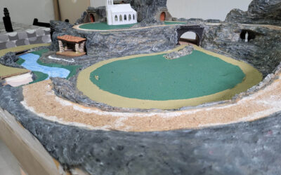 Peinture des reliefs