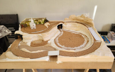 Mise en place des reliefs