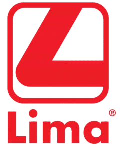 Logo Lima marque rouge et blanc