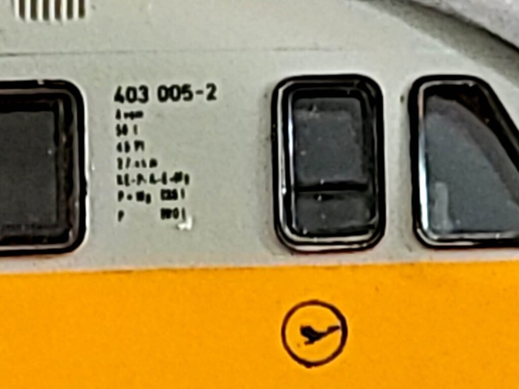 Miniature Automotrice BR Class 403 005-2 - Lima N