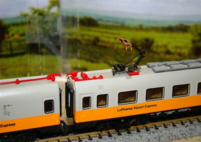 Rame Lufthansa Airport Express « Donald Duck »