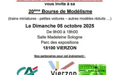 20ème bourse de modèlisme – Vierzon