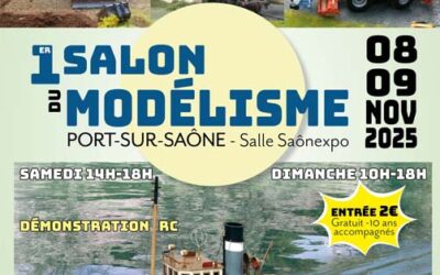1er salon du modèlisme – Port sur Saône