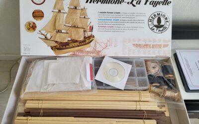Unboxing – L’Hermione La Fayette – Disarmodel 1/72e