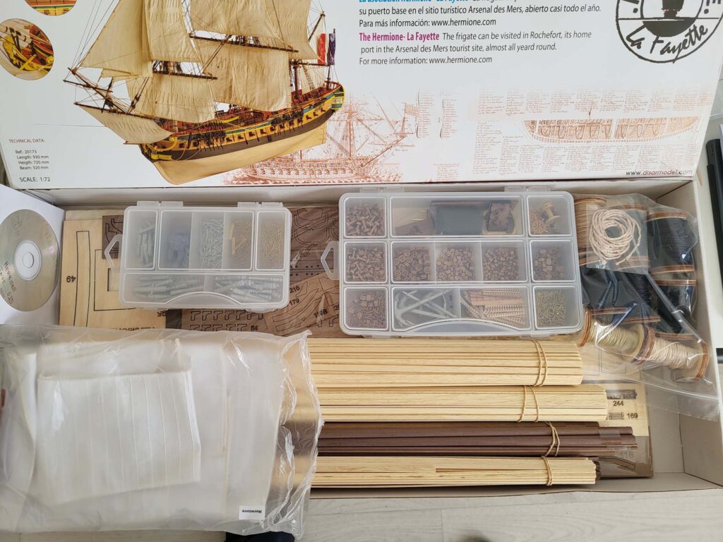 maquette l'hermione la fayette