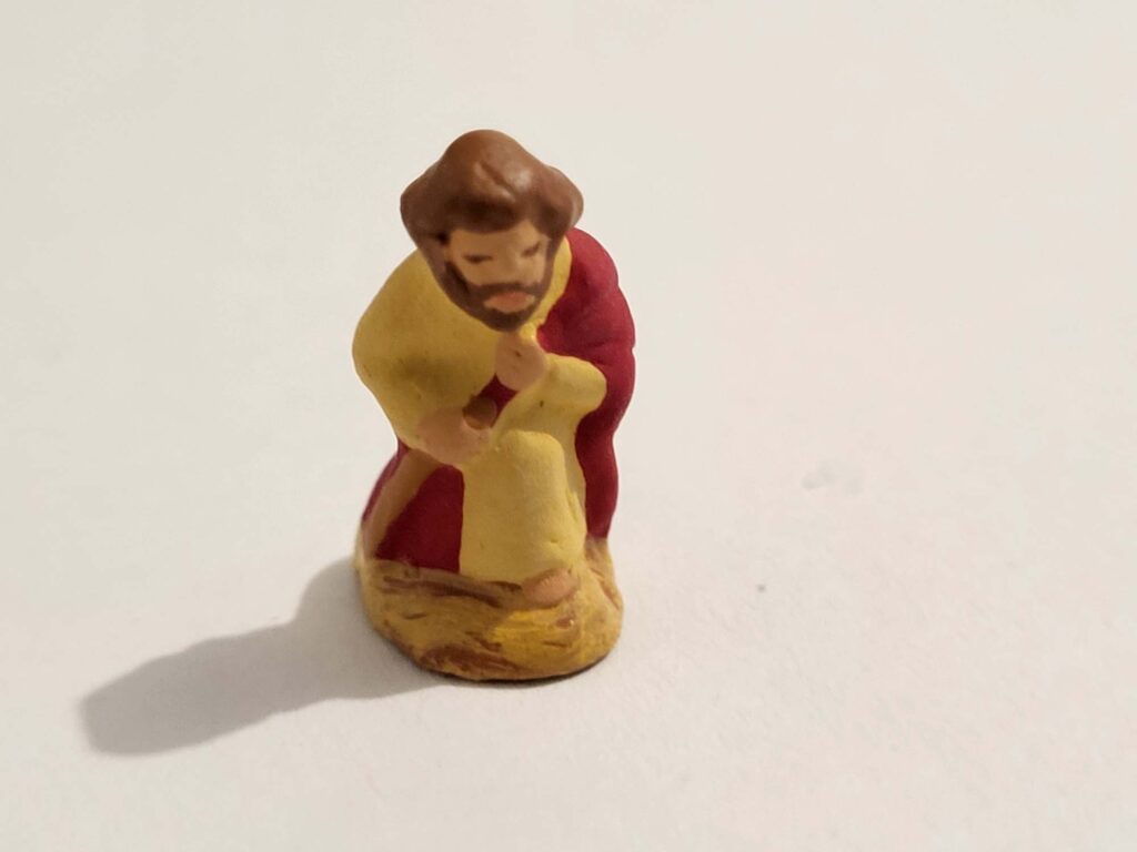 santons fouque 2cms saint joseph a genoux 001