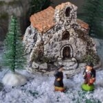 santons richard 2cms eglise petit modele 004