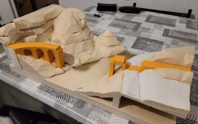 Premier Modelage du relief