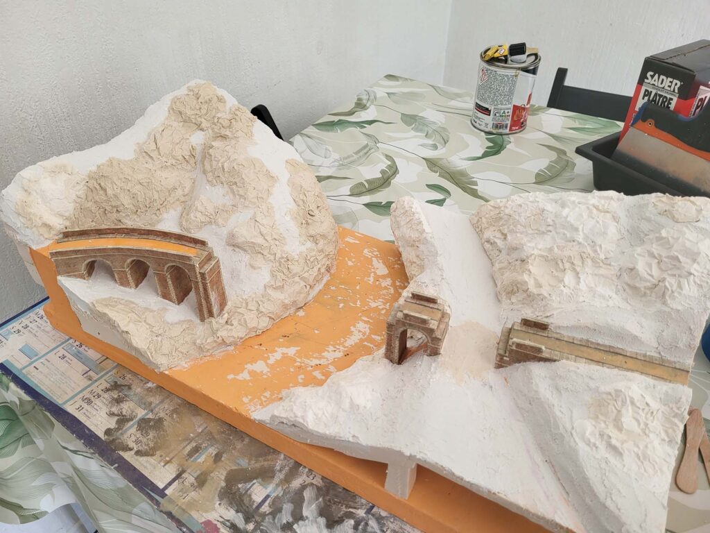 Création des rochers