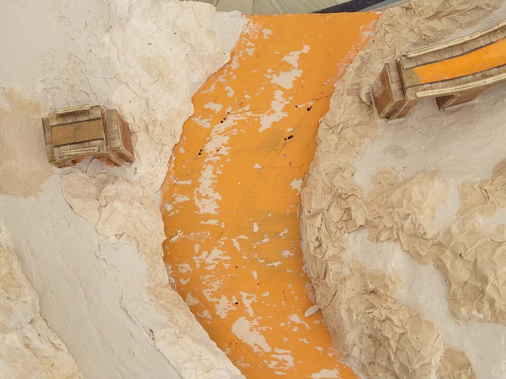 Création des rochers