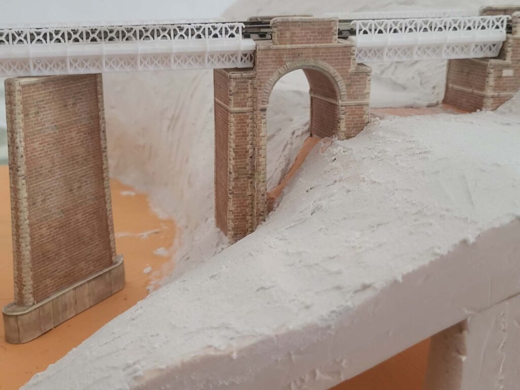 diorama pont du golo