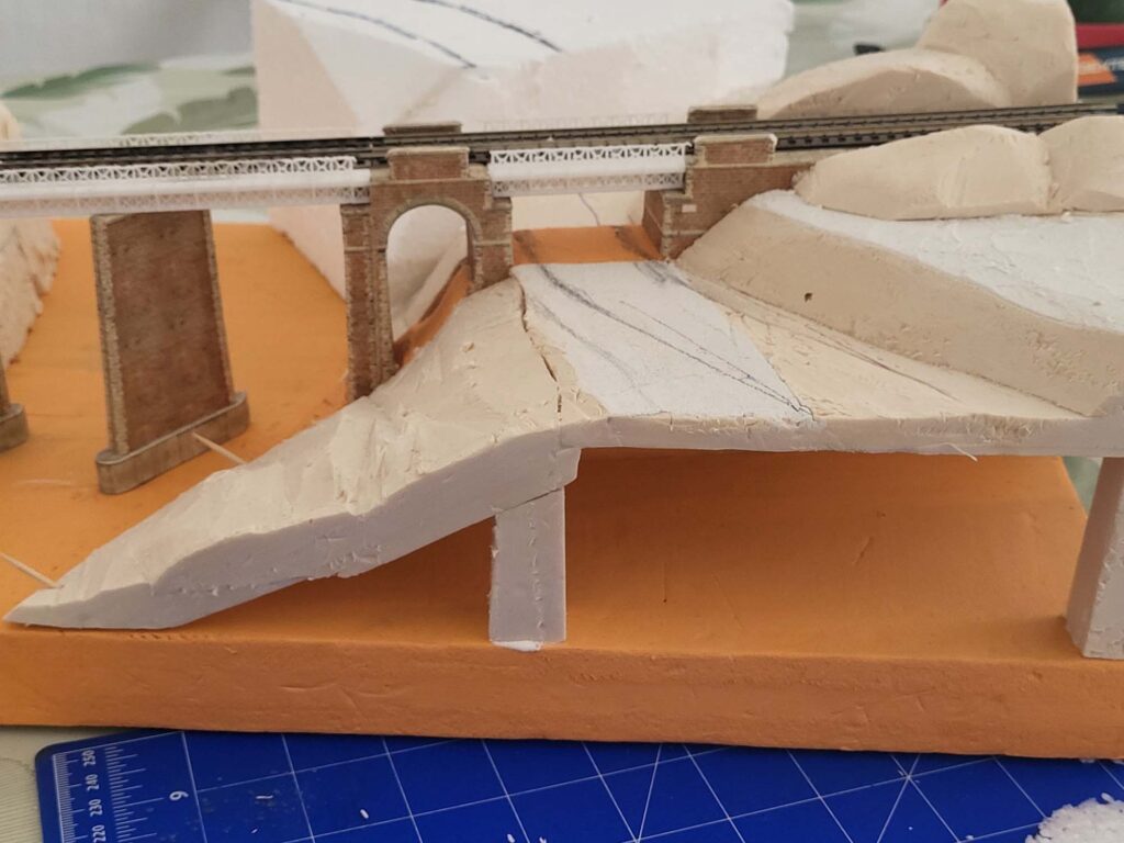 diorama pont du golo