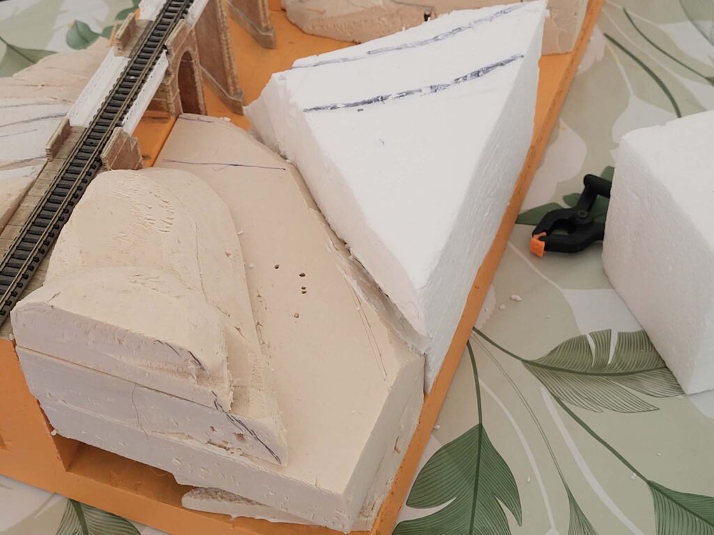 diorama pont du golo