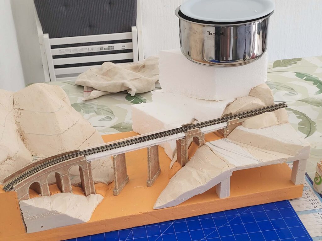 diorama pont du golo