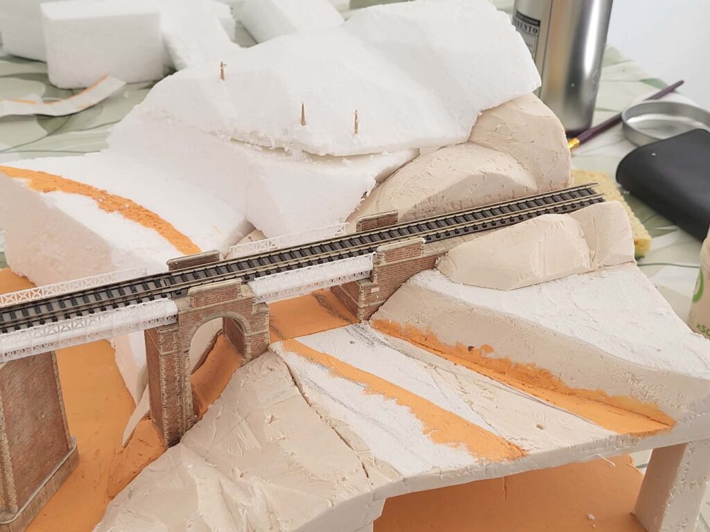 diorama pont du golo