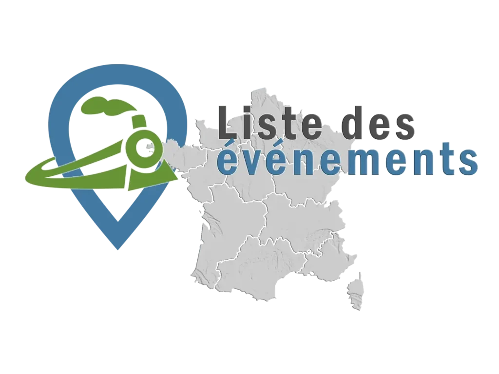 Carte des évenements en France de CabMiniWorld