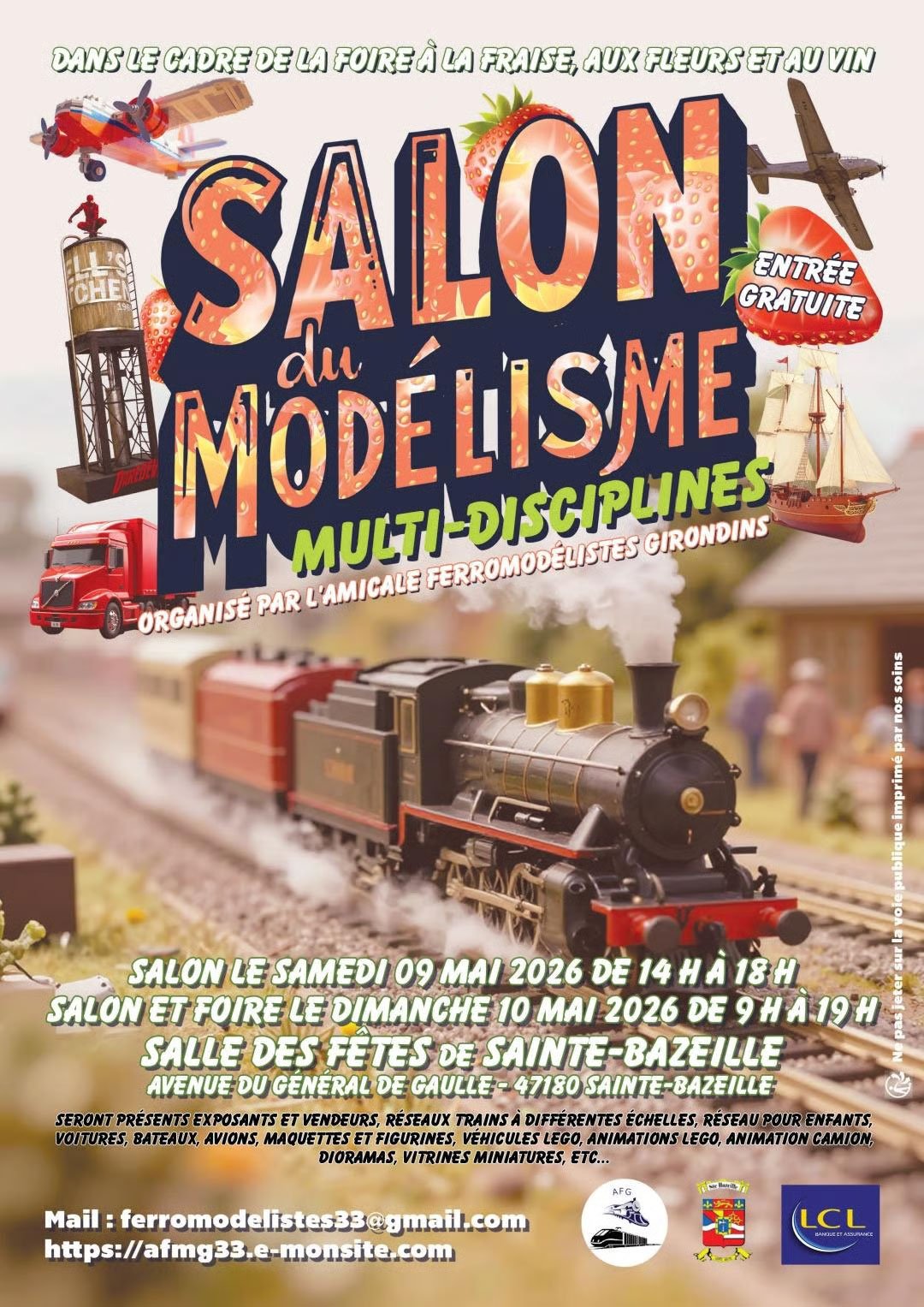 Salon du modélisme de Sainte-Bazeille